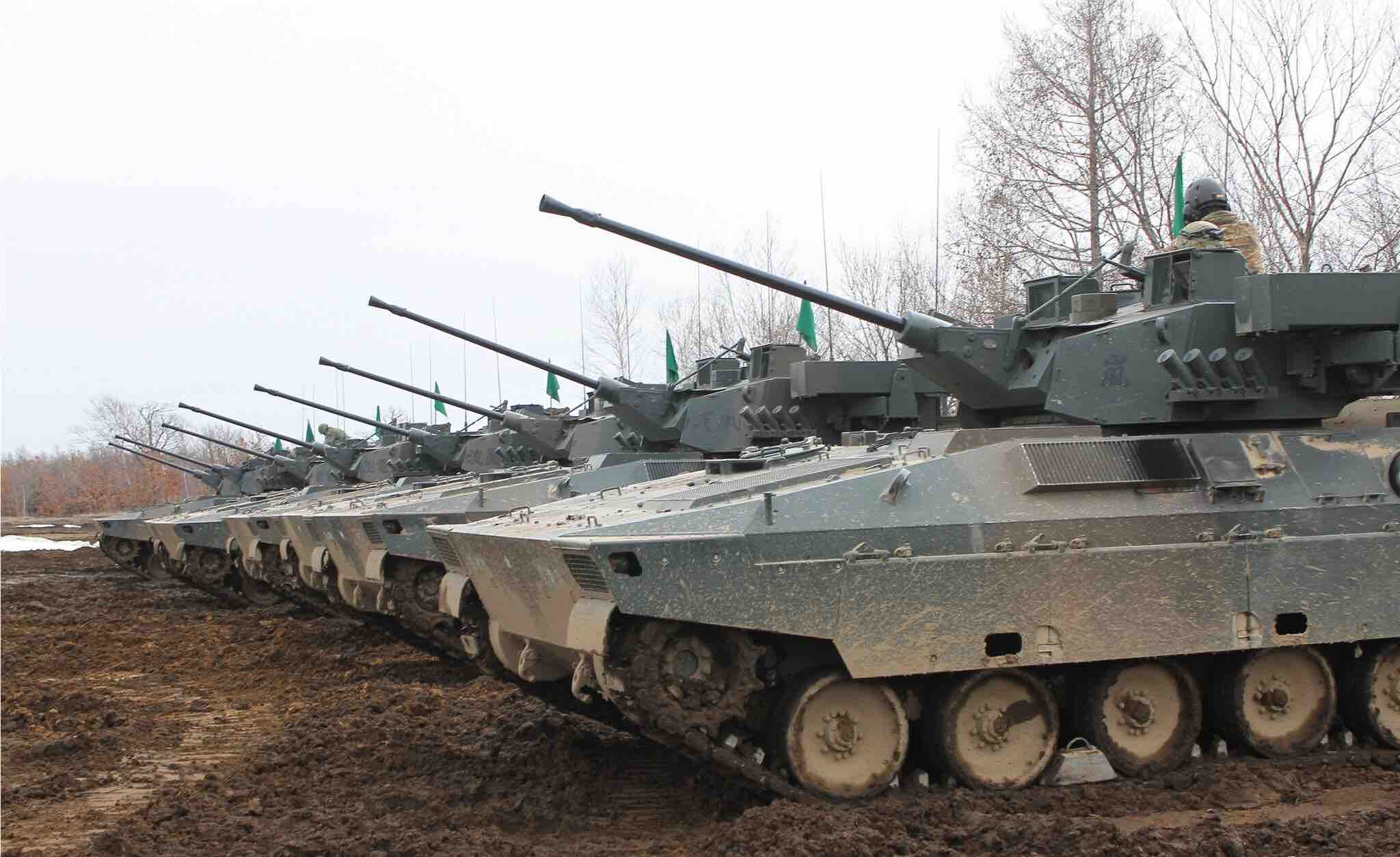 Type 89 IFVs