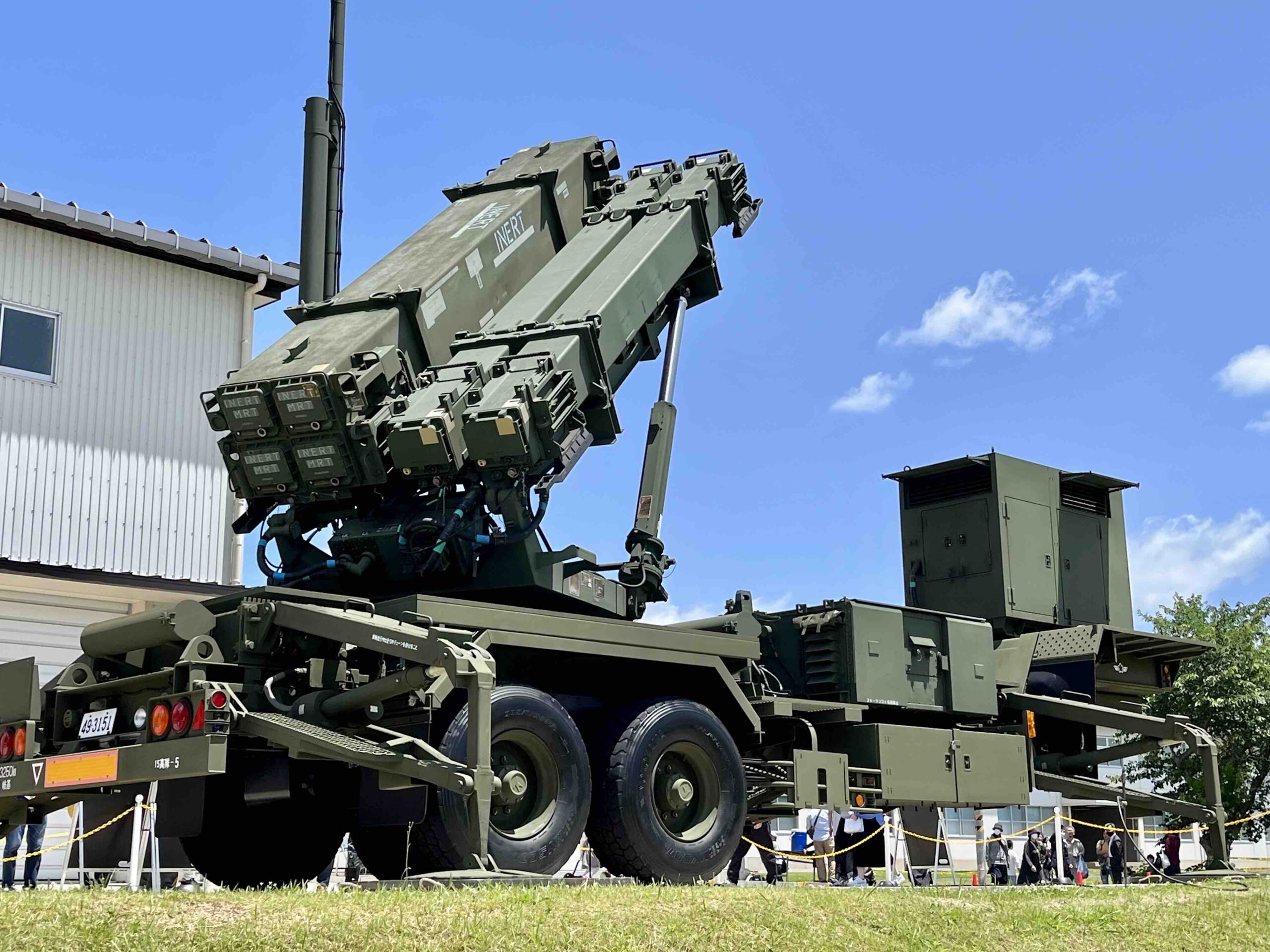 a Pac-3 missile launcher