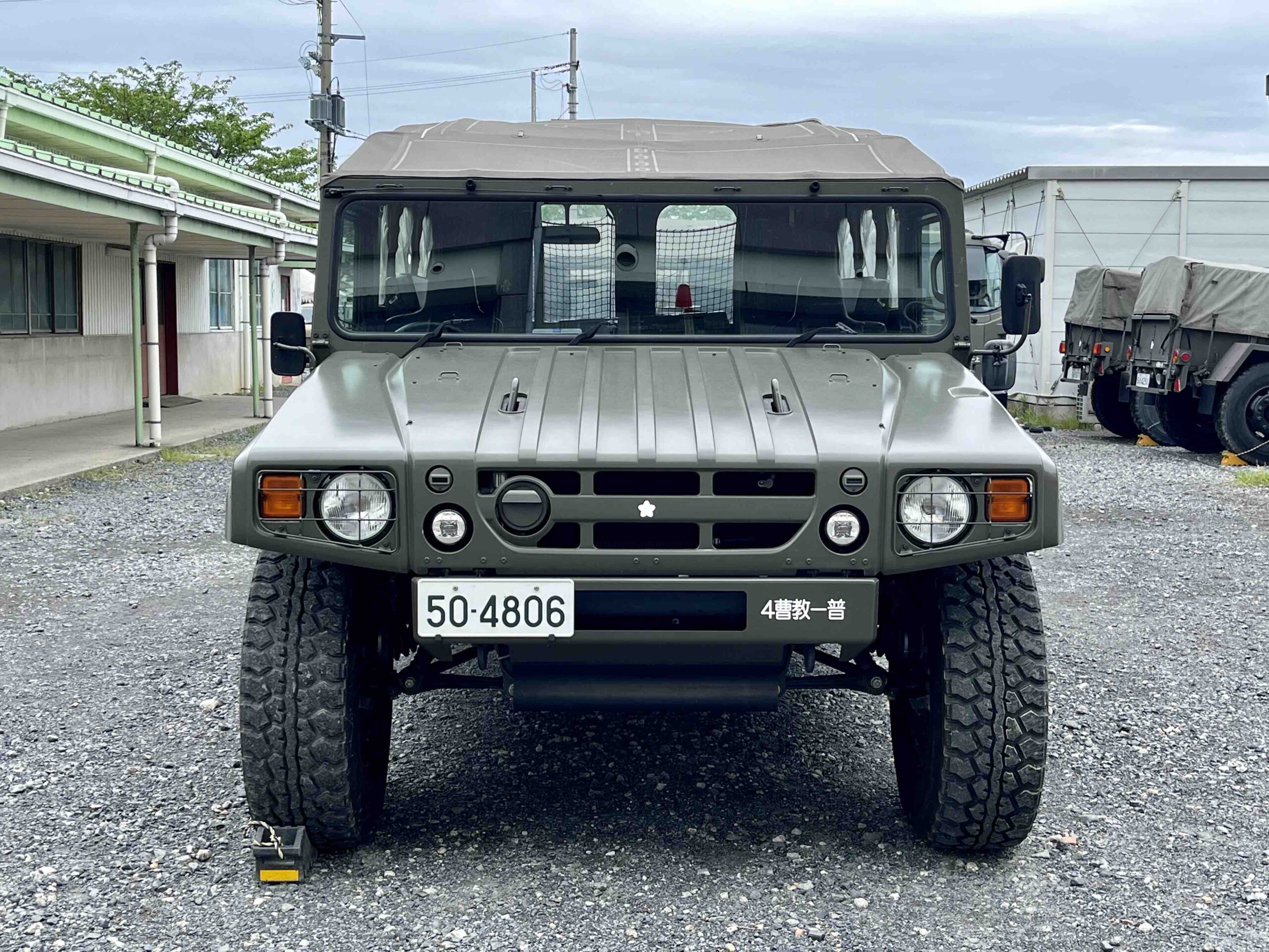 a Japanese military jeep