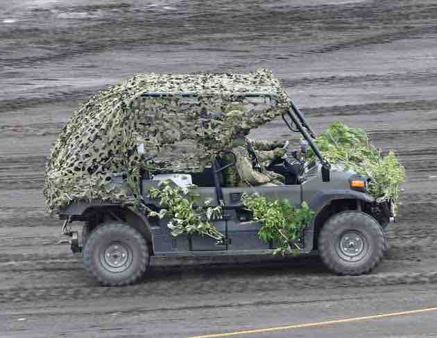 Kawasaki MULE used by the Japanese Army