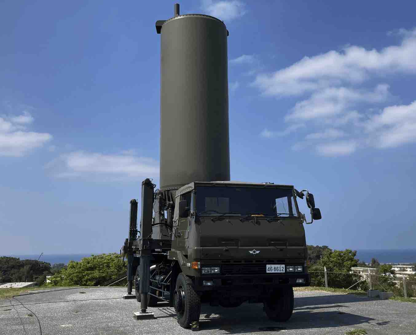 Japan's mobile radar unit