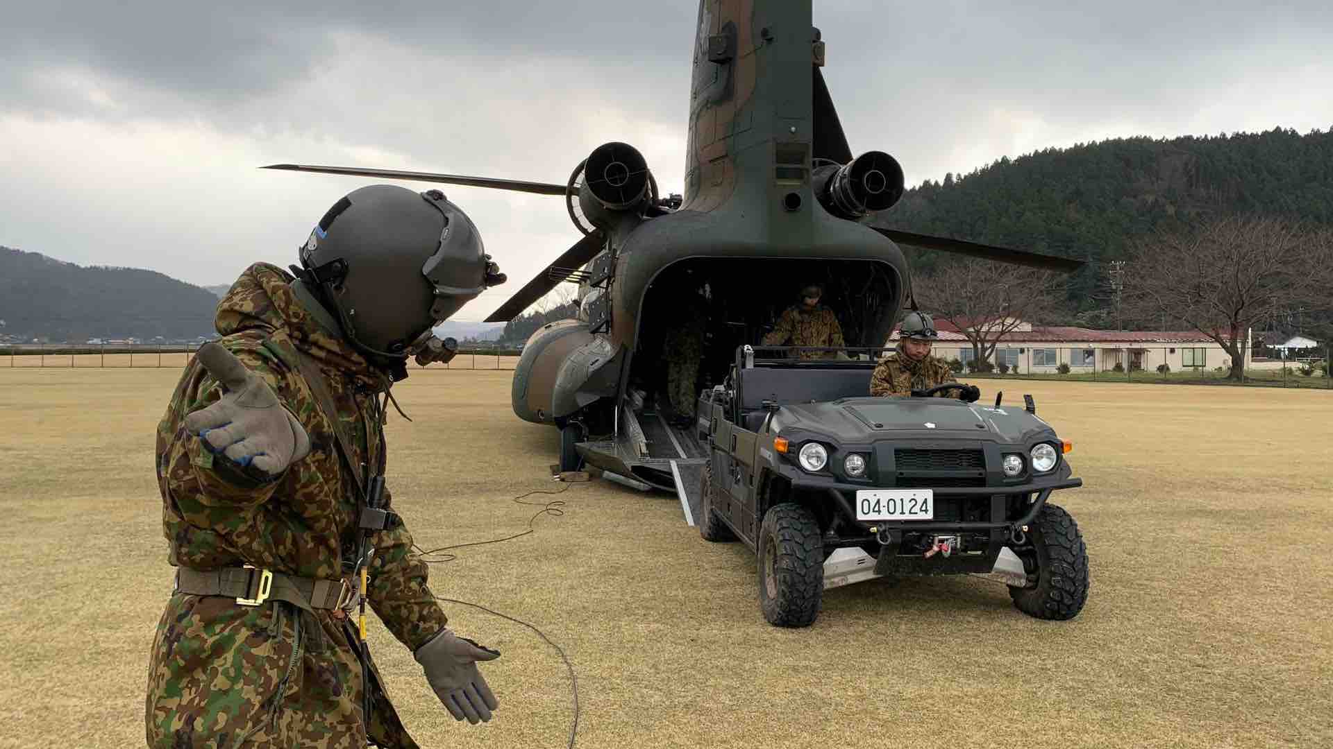 Kawasaki MULE used by the Japanese Army