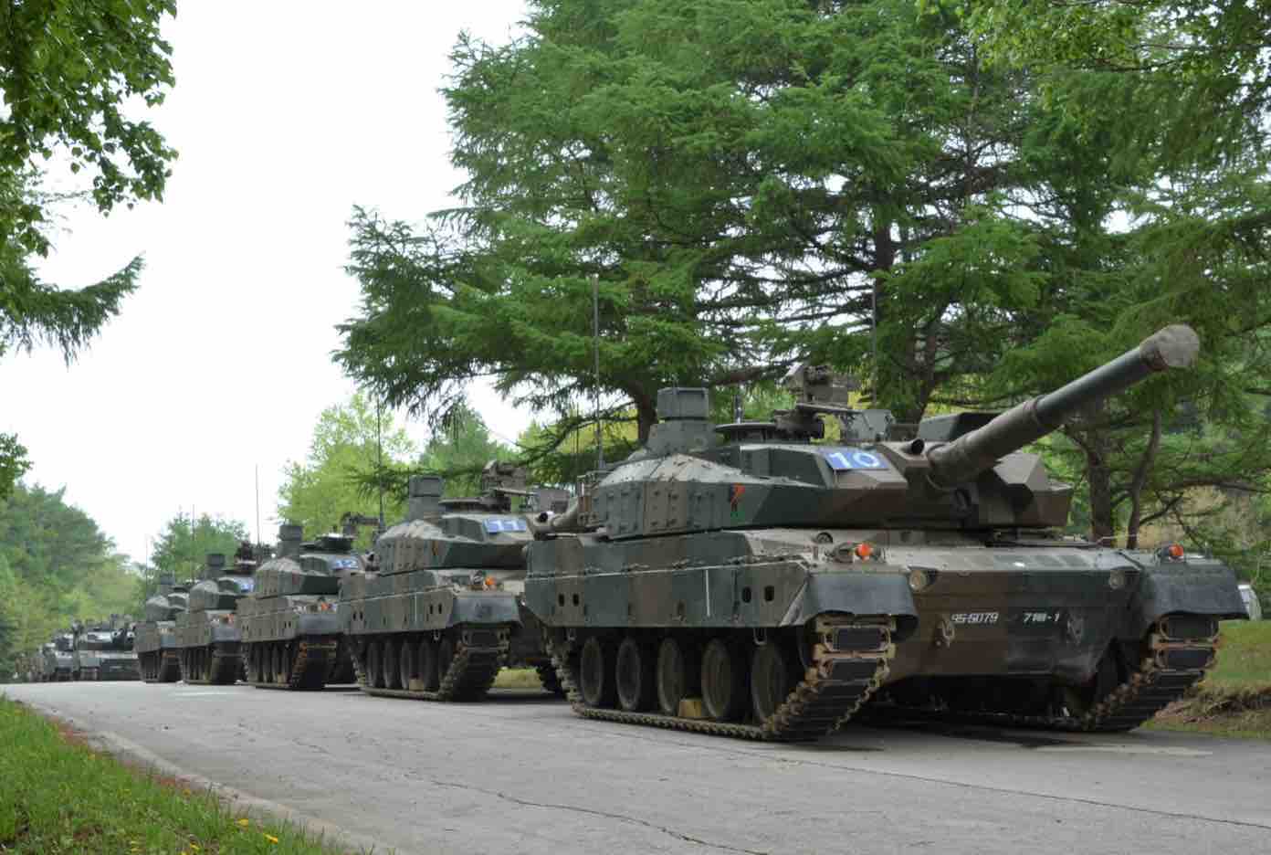 Type 10 tanks