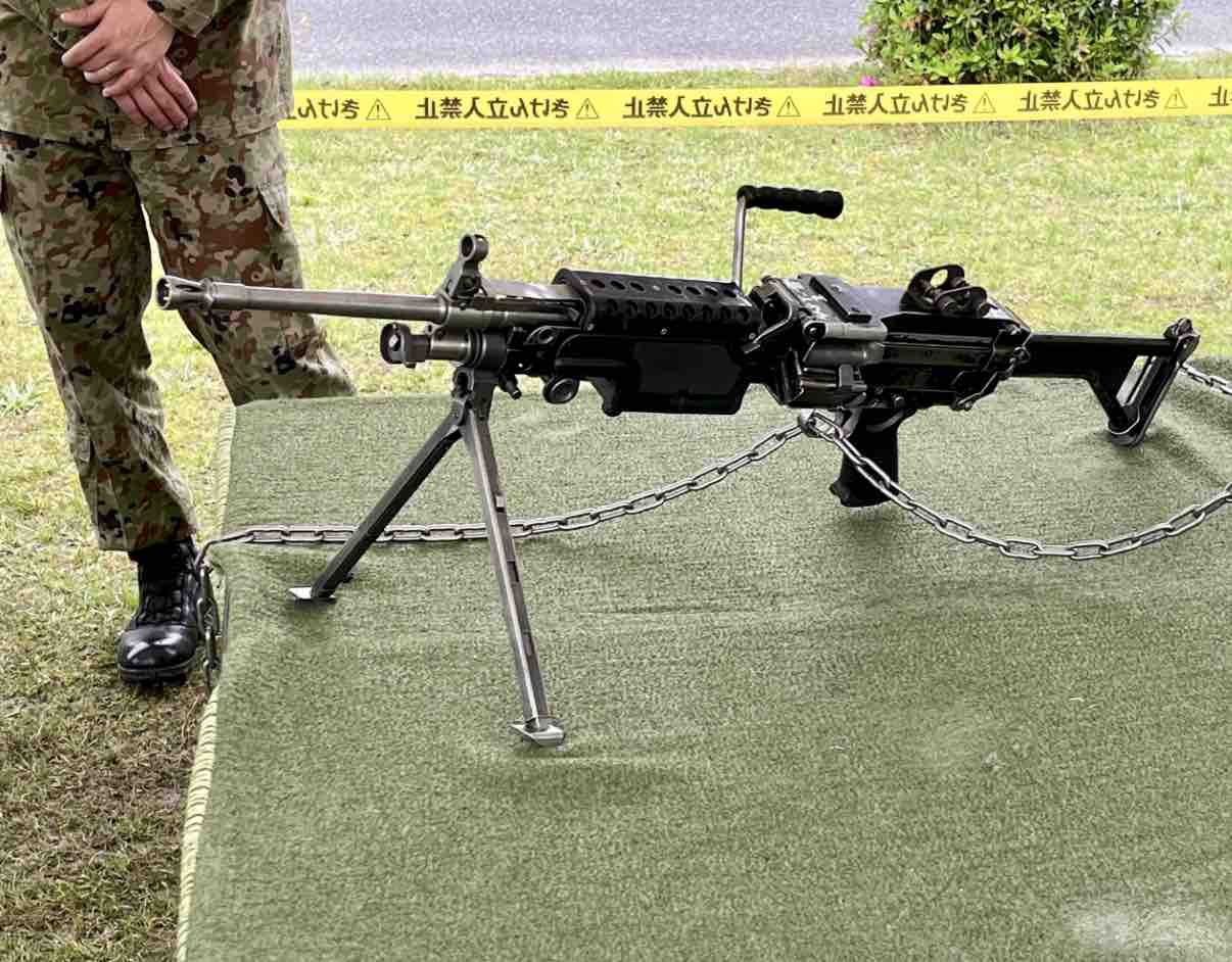 5.56mm MINIMI machine gun