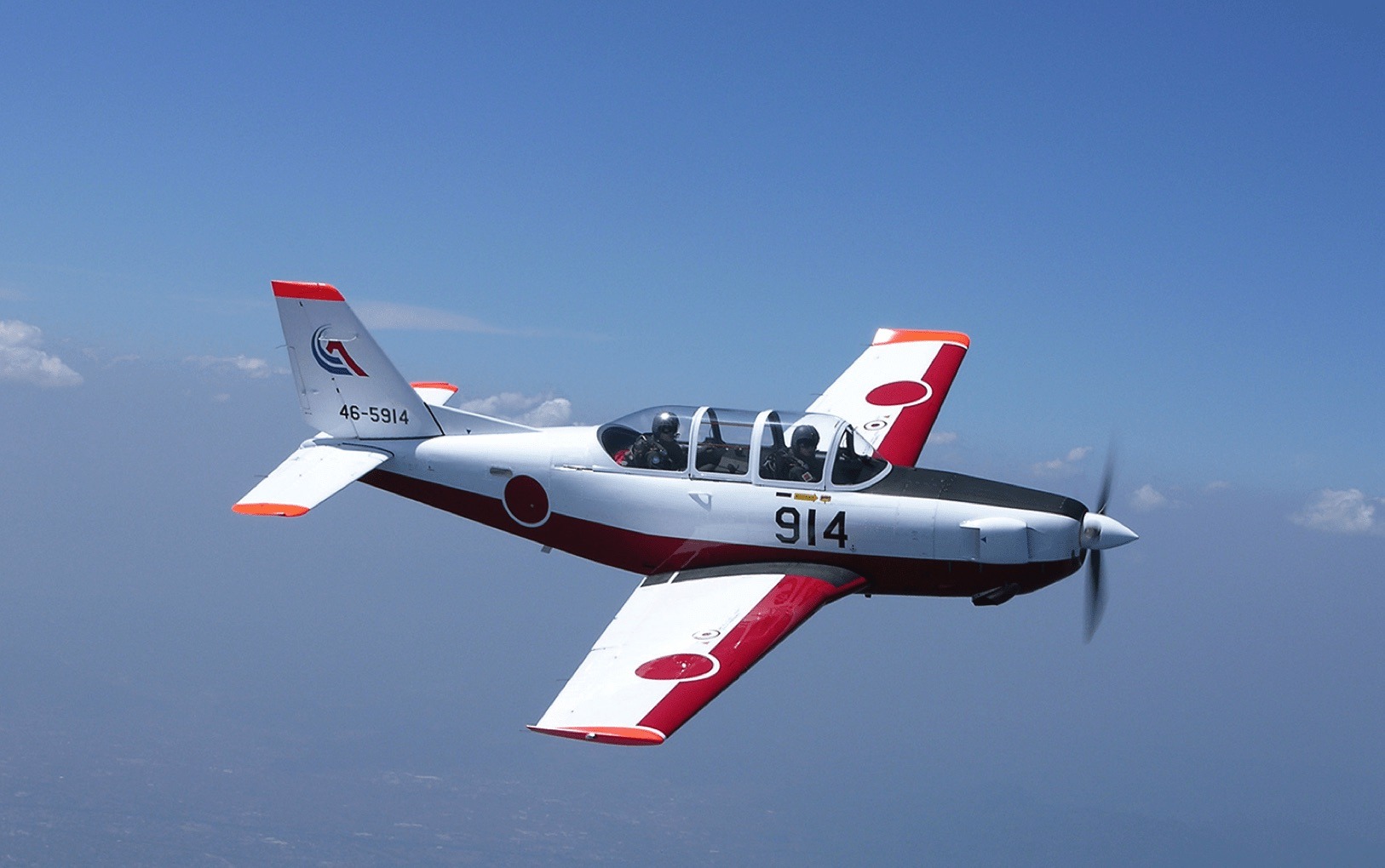 Japanese T-7 trainer plane