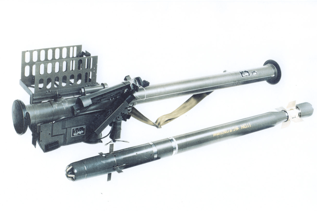 a missile and a portable launcher