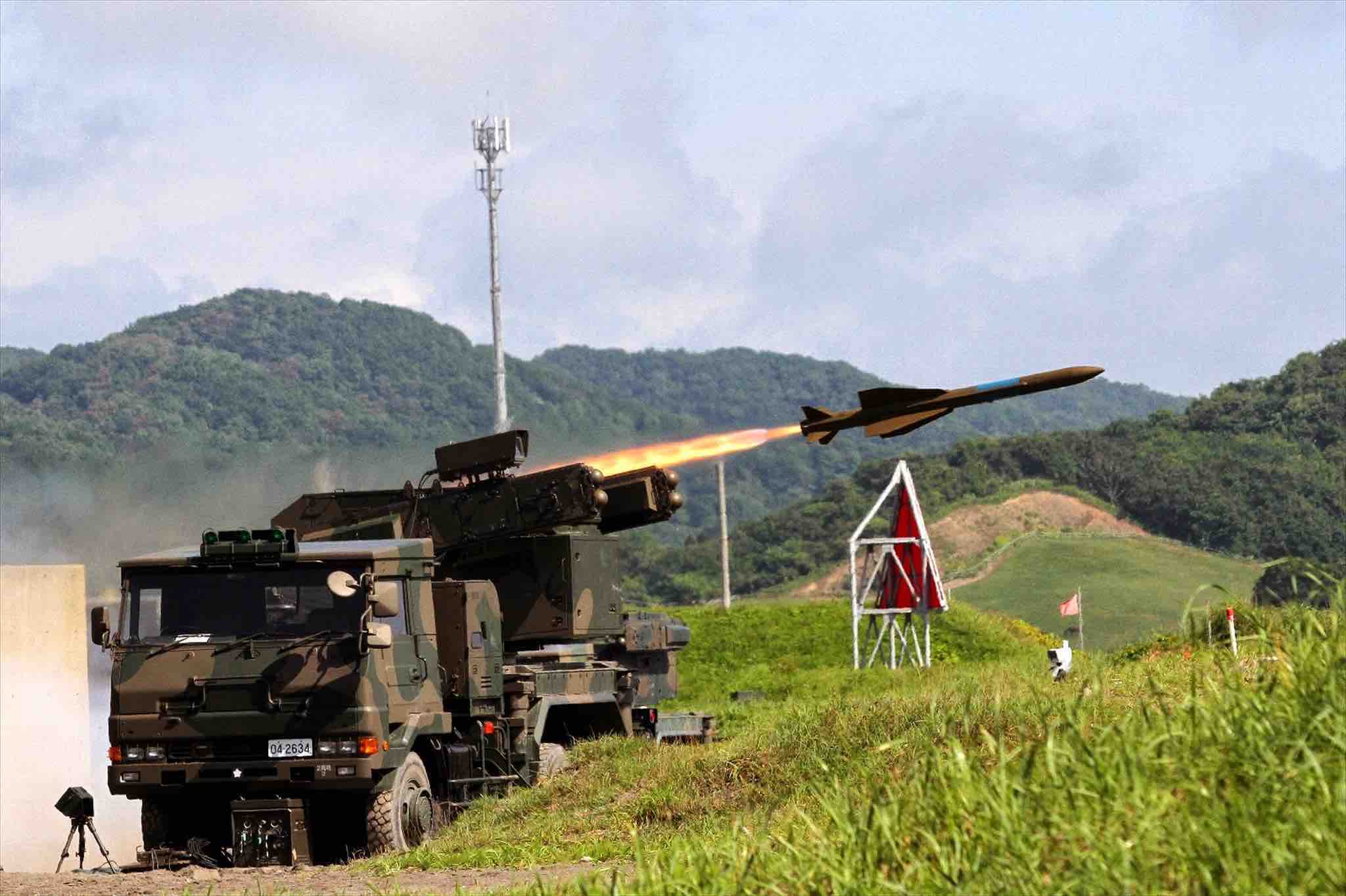 Japan's Type 81 surface-to-air missile